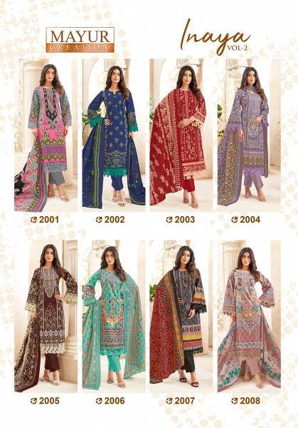 Mayur inaya vol-2 Dress materials wholesale market in Hyderabad