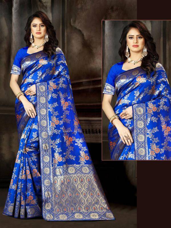 Triveni FF-30 banarasi silk Wholesale saree online