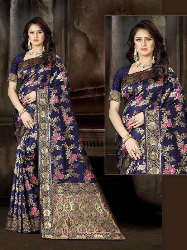 Triveni FF-30 banarasi silk Wholesale saree online
