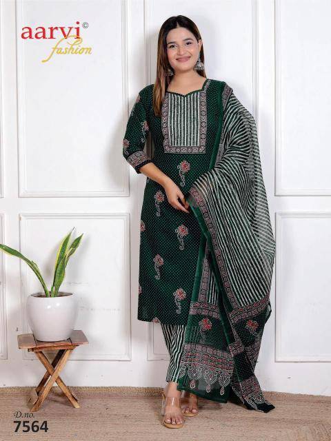 Aarvi ajrakh vol-4 Kurti manufacturer in hydrabad