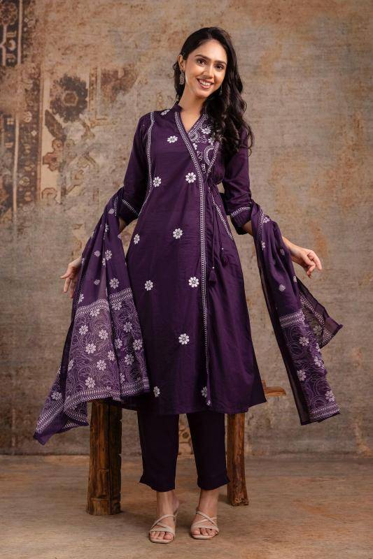 Janni aline 3pcs cotton Wholesale Kurtis manufacturer in Gujarat