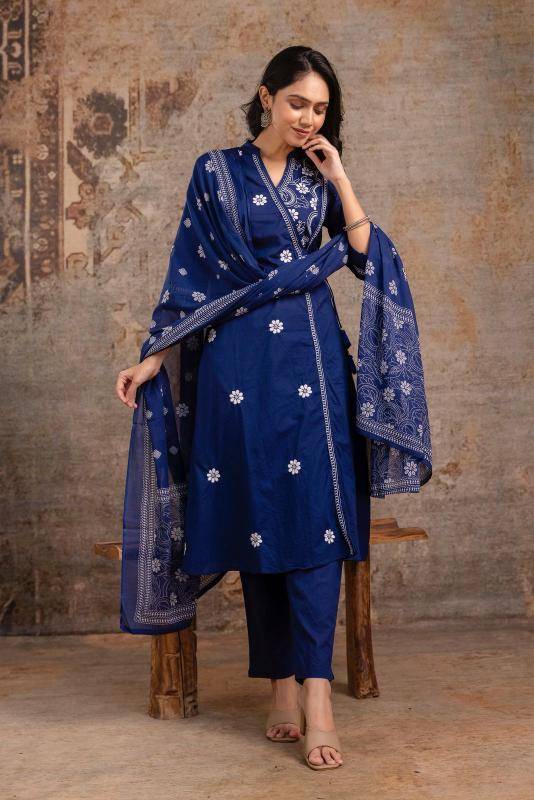 Janni aline 3pcs cotton Wholesale Kurtis manufacturer in Gujarat