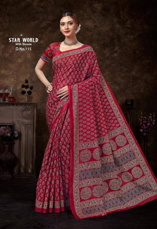 Lakhani cotton Online saree shopping in India