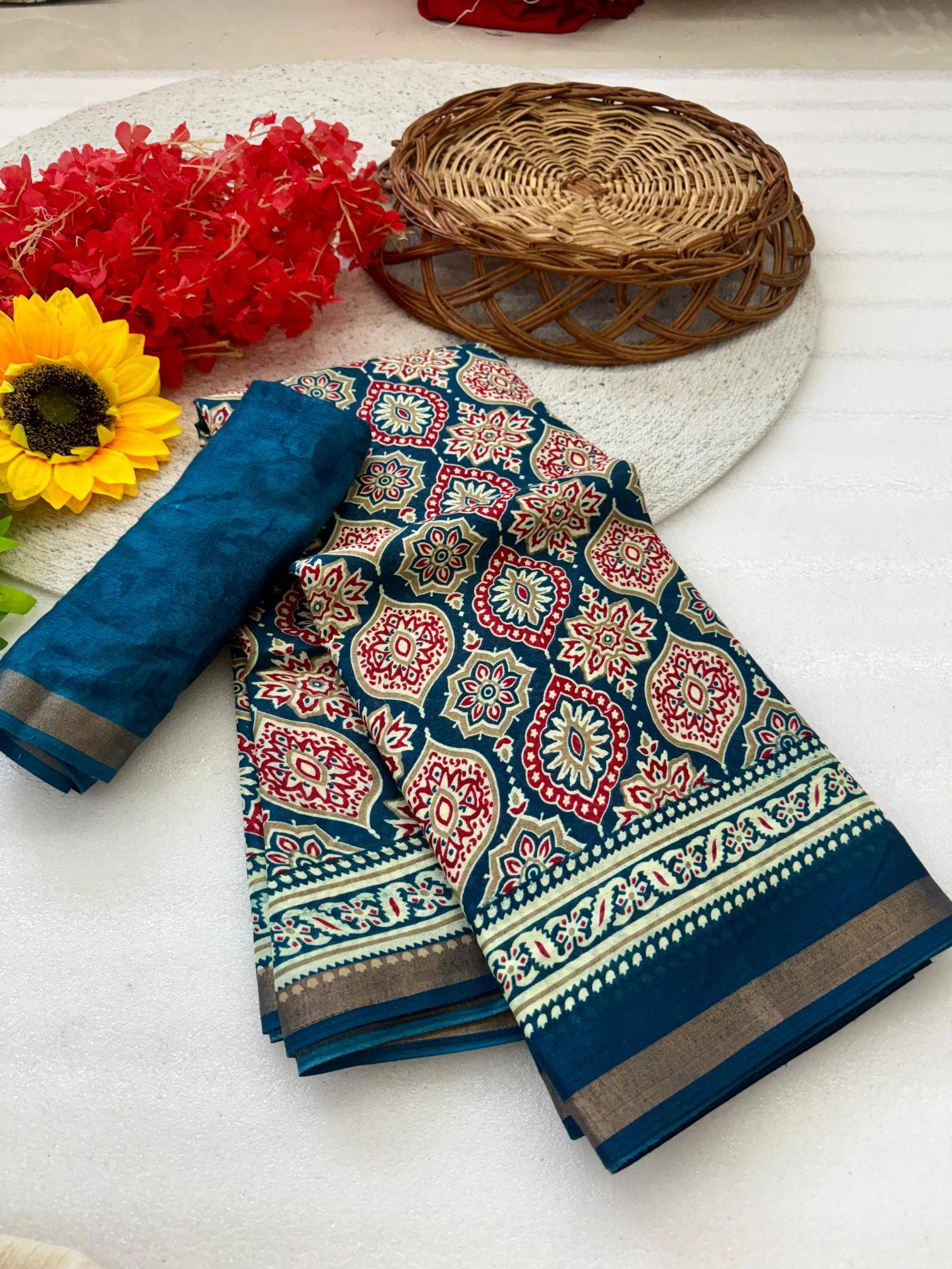 Tulsi leriya with patola Saree wholesale price in India