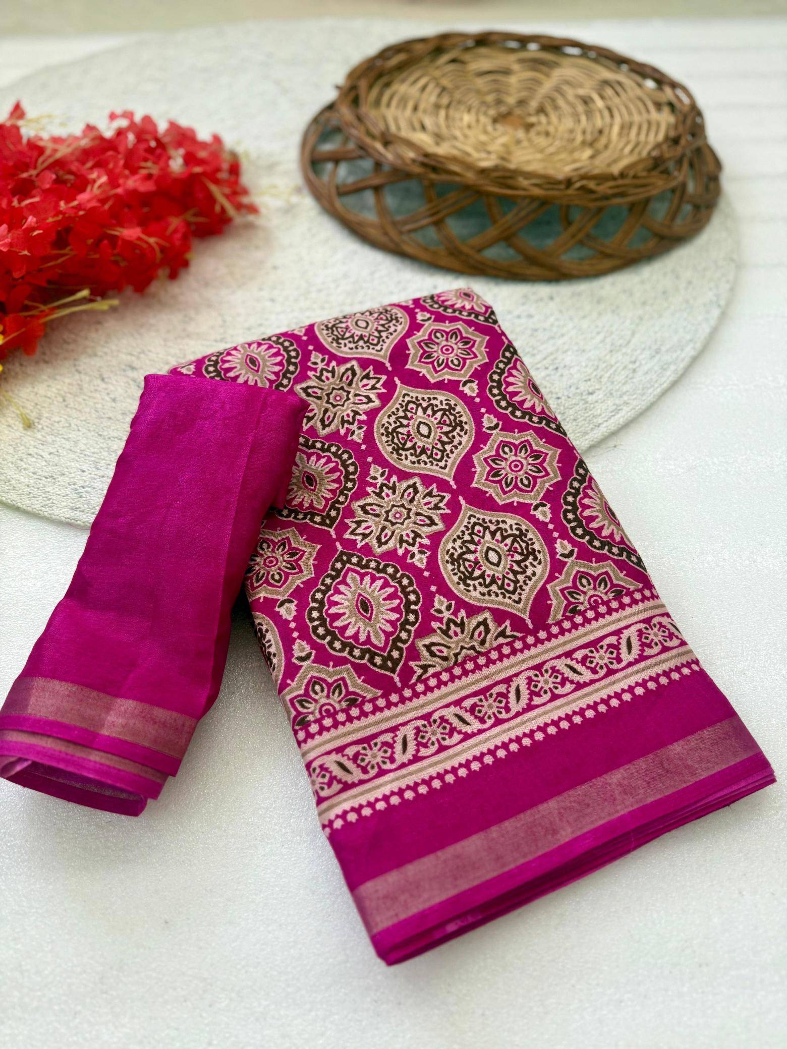 Tulsi leriya with patola Saree wholesale price in India