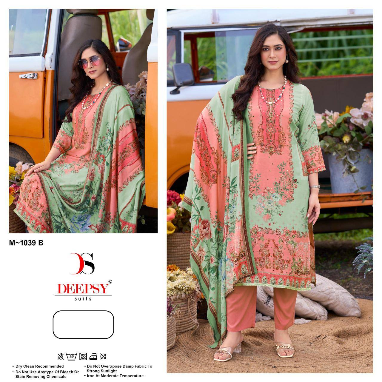 Deepsy d.no M-1039 ABC Affordable dress materials in Surat