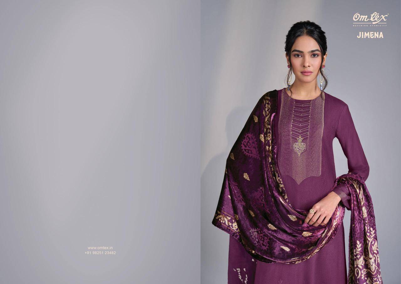 Omtex jimena Surat wholesale market for ladies dress materials