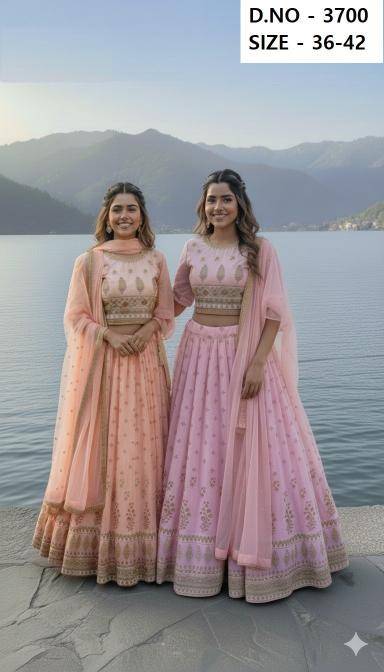 Avika Crop Top 3700 Wholesale lehenga market Ahmedabad