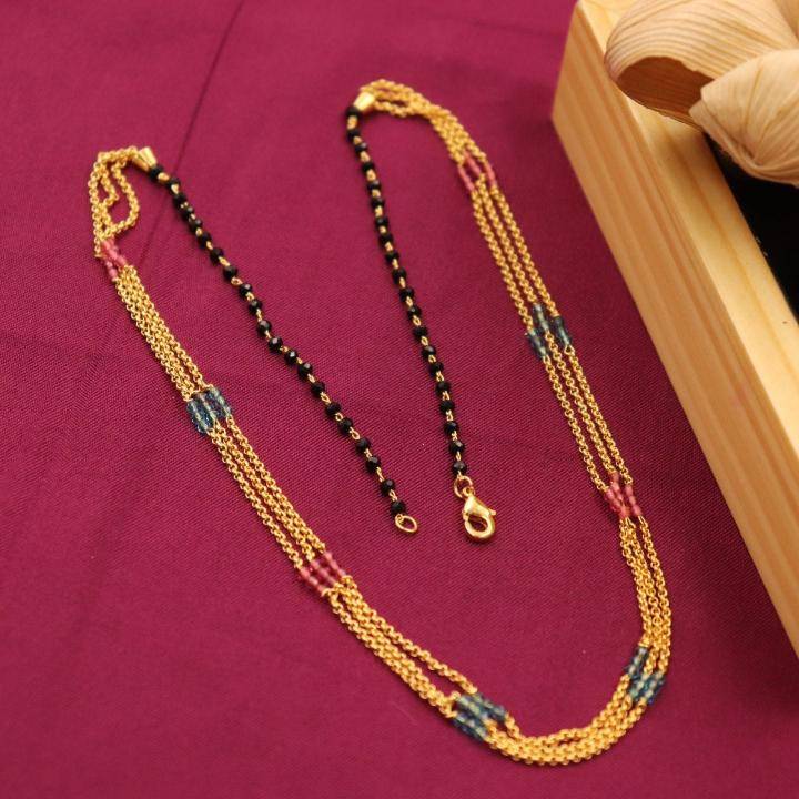 Micro gold plated manglsutra 1883  Imitation jewelry suppliers in Mumbai