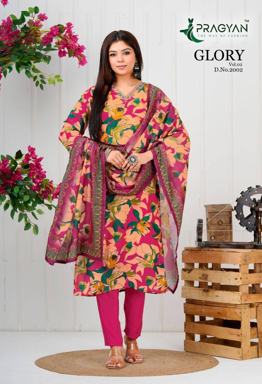 Pragyan glory vol 2 Kurti exporters in India