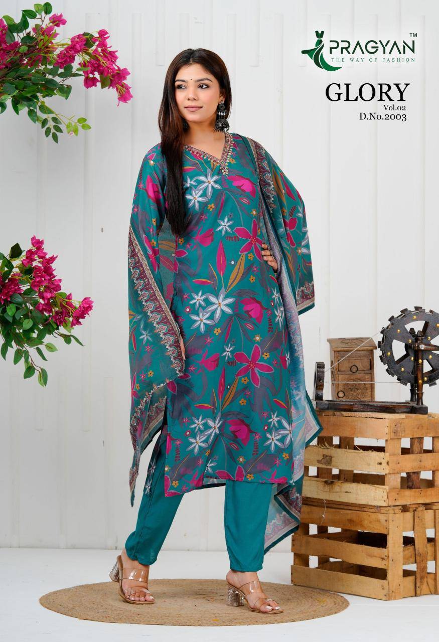 Pragyan glory vol 2 Kurti exporters in India