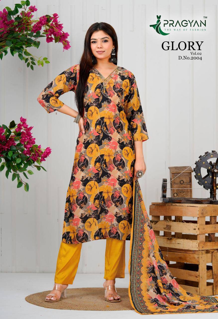 Pragyan glory vol 2 Kurti exporters in India