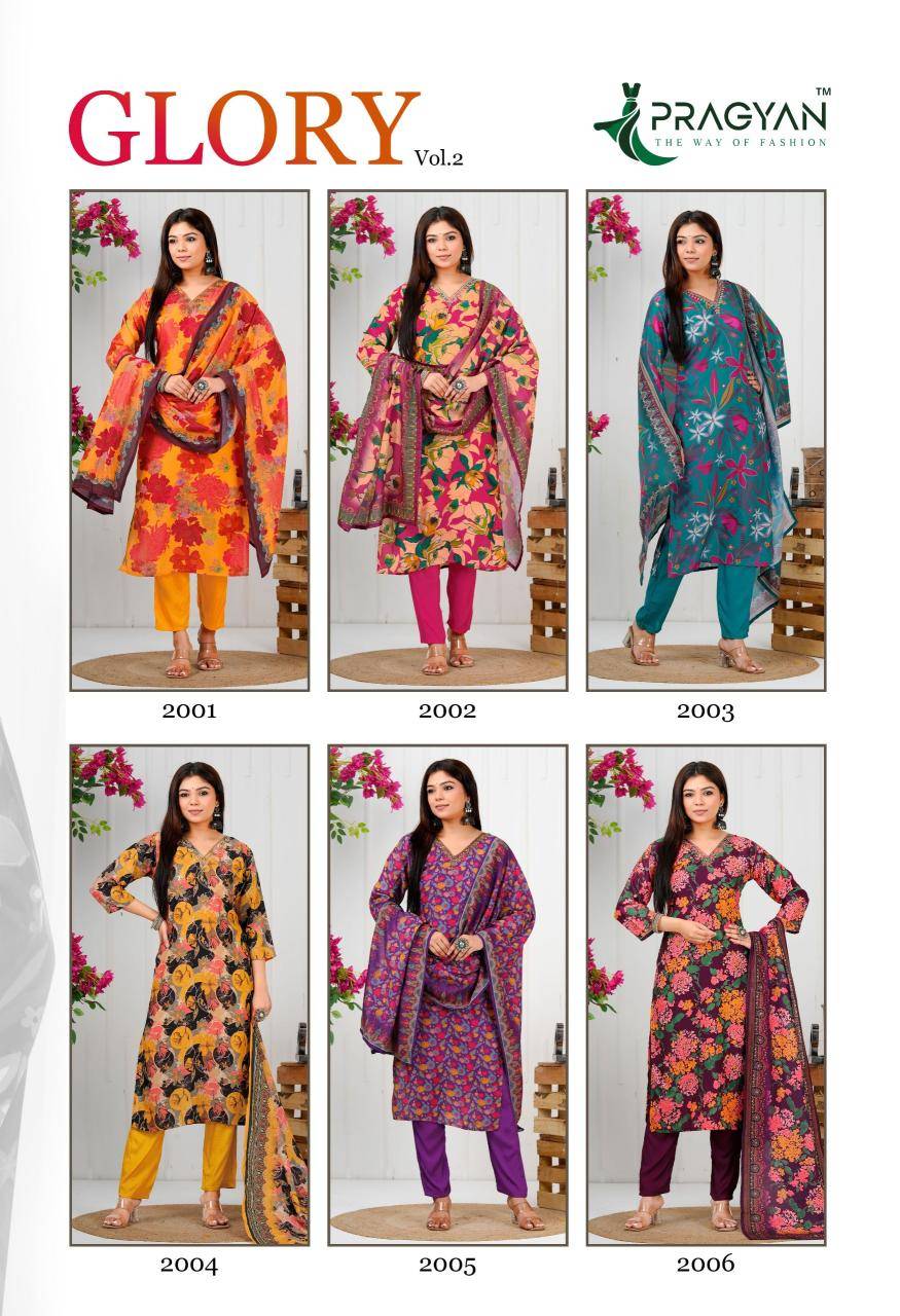 Pragyan glory vol 2 Kurti exporters in India