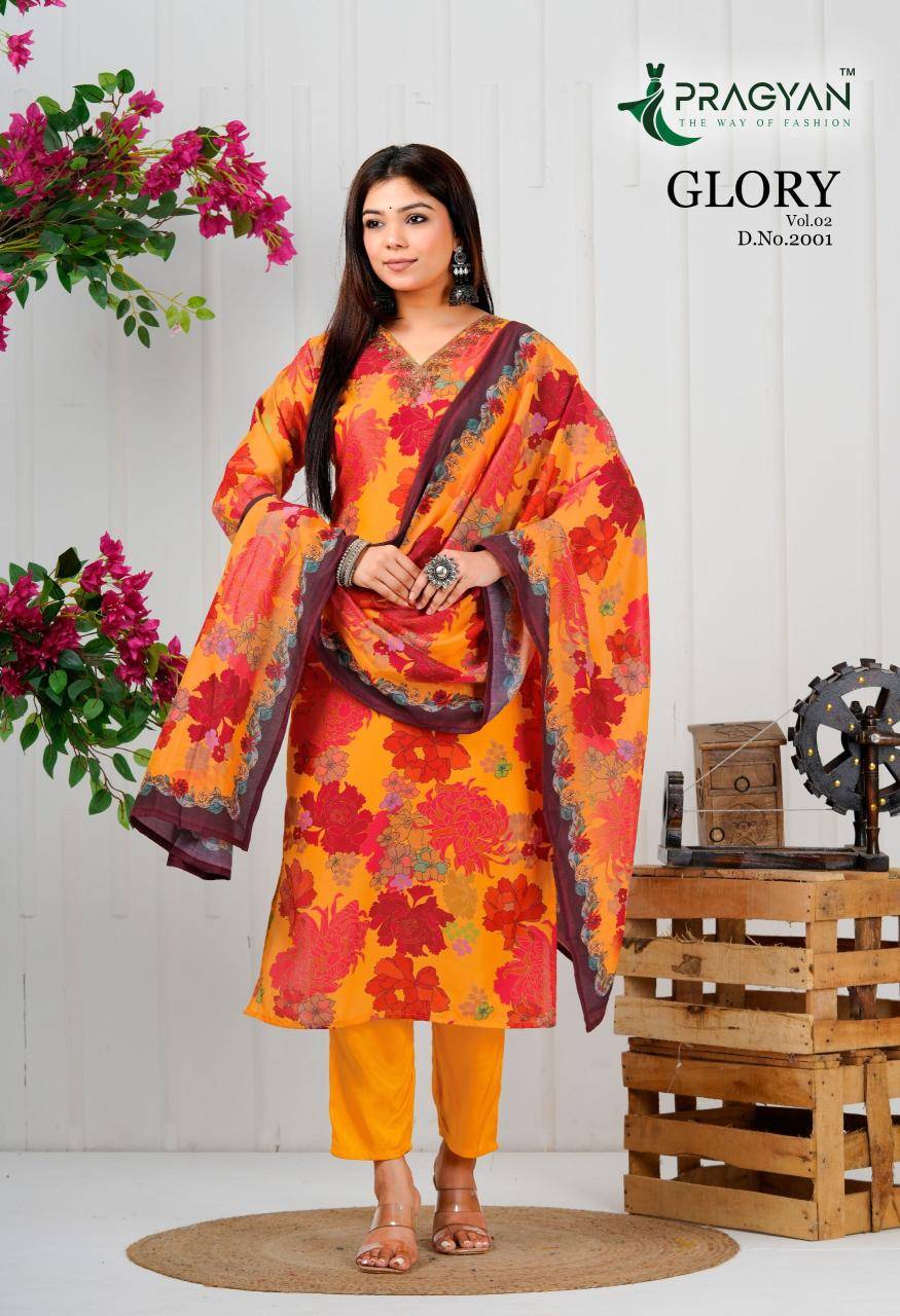 Pragyan glory vol 2 Kurti exporters in India