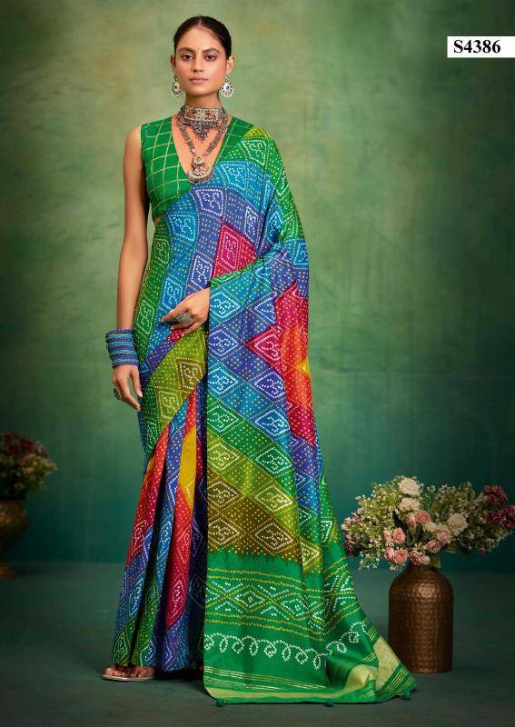 Bhagya laxmi bandhej  Saree manufacturers in India