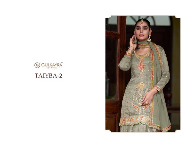 Gulkayra Taiyba vol 2 Surat wholesale salwar suit market