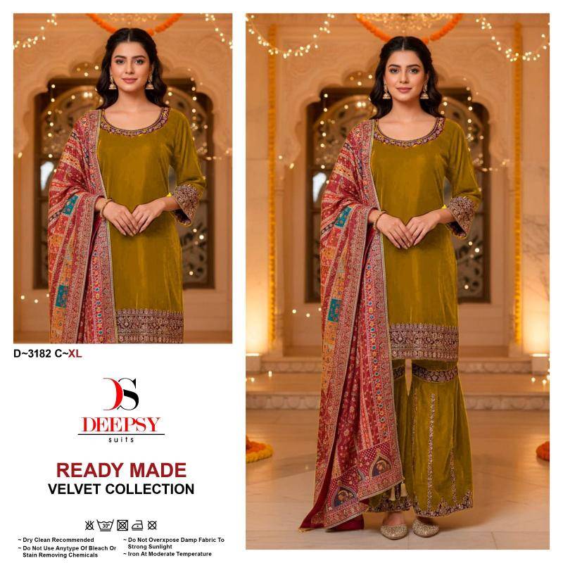 Deepsy d.no D-3182 Surat salwar kameez wholesale price