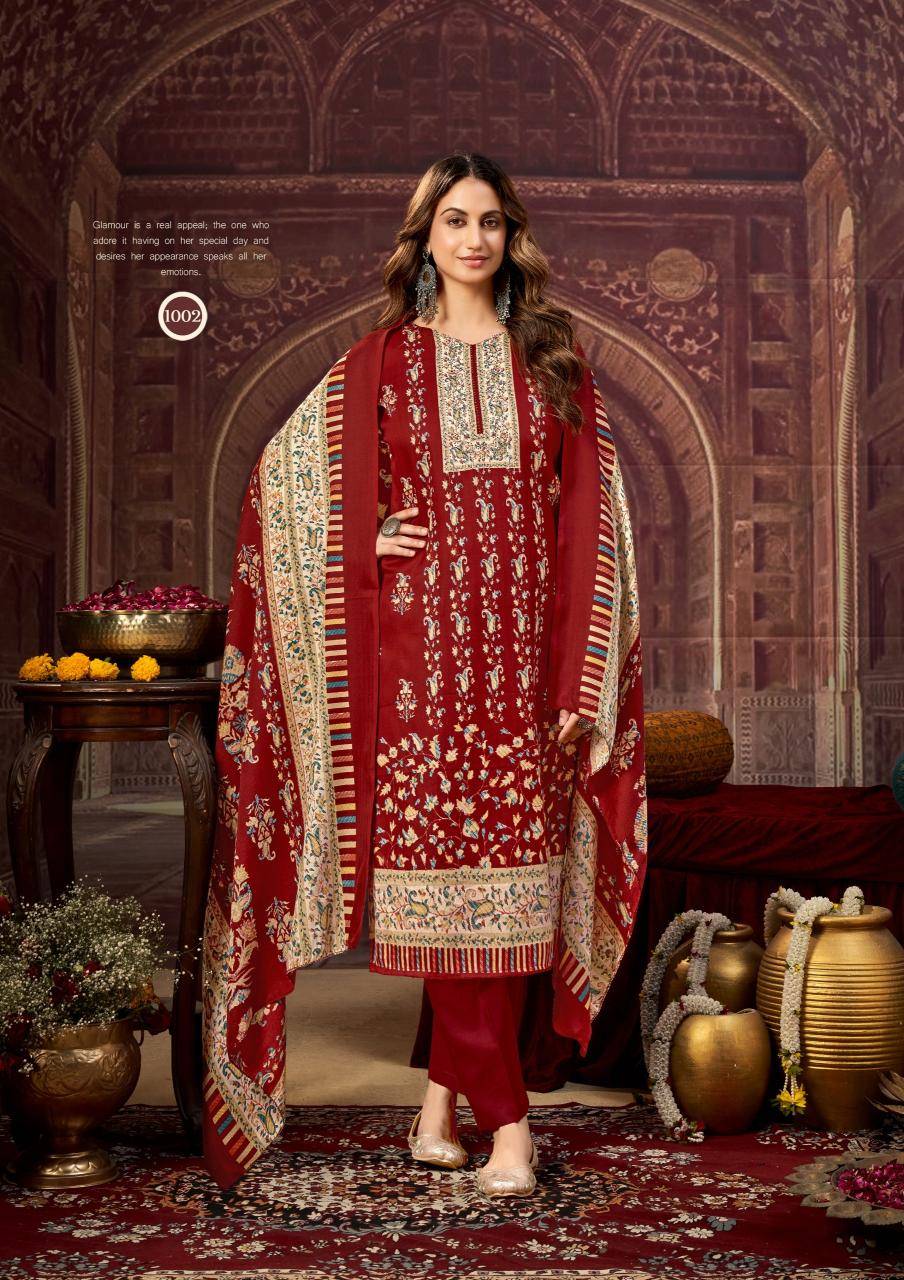 Karma roli moli dilshad Wholesale designer dress material suppliers