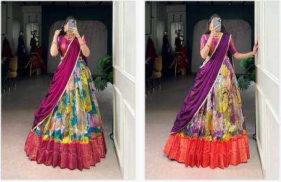 Taraa L 1016 Lehenga choli for bridal party