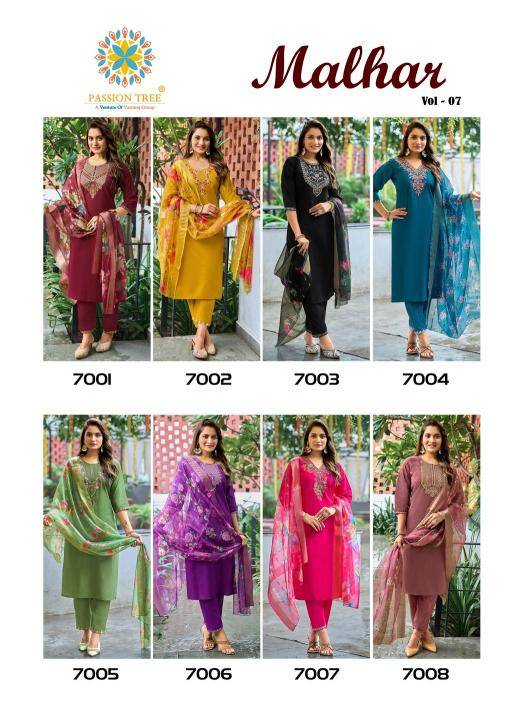 Passion tree malhar vol 7 Kurti wholesale market in India