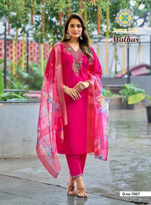 Passion tree malhar vol 7 Kurti wholesale market in India