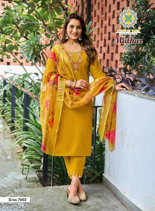 Passion tree malhar vol 7 Kurti wholesale market in India