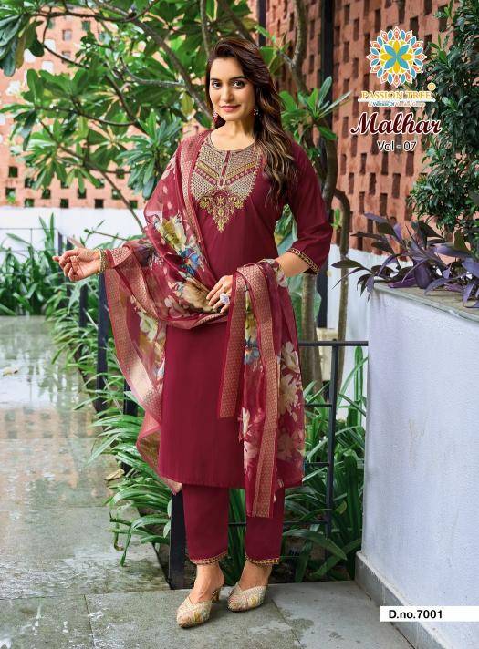 Passion tree malhar vol 7 Kurti wholesale market in India