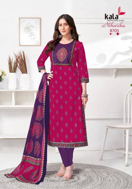 Kala niharika vol-5 Dress material wholesale shop in Kolkata