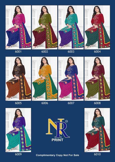 Nr exclusive bandhani vol- 6 Designer dress materials in Delhi