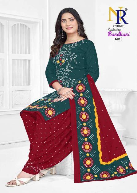 Nr exclusive bandhani vol- 6 Designer dress materials in Delhi