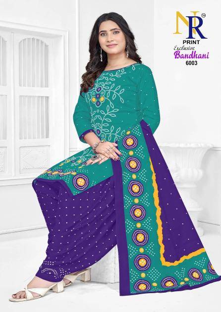 Nr exclusive bandhani vol- 6 Designer dress materials in Delhi