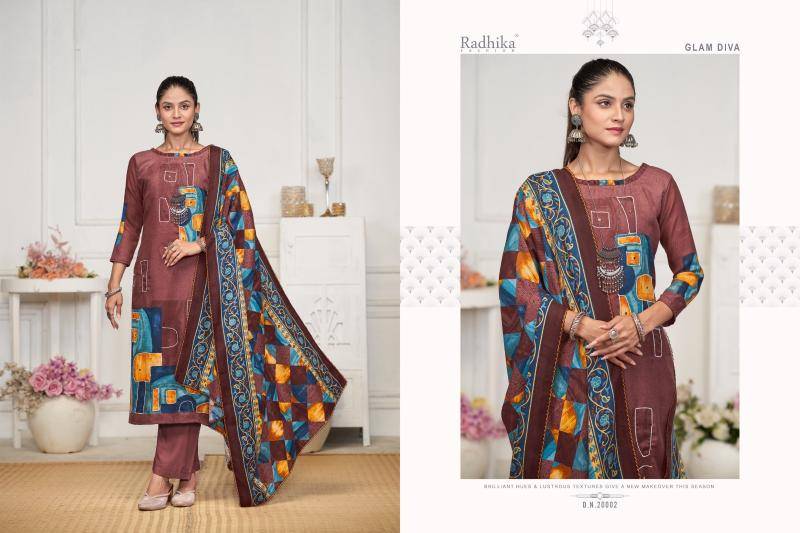 Radhika sumyra rehnuma Wholesale dress material suppliers in Delhi