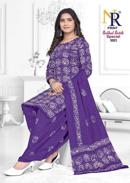 Nr bulbul batik special vol-3 Unstitched dress materials in Delhi