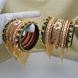 Chudla Bangles CB001 Traditional artificial jewellery suppliers in Delhi
