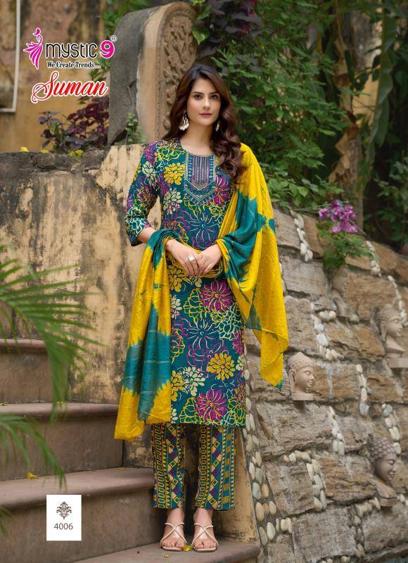 Mystic9 suman vol 4 Wholesale Kurti market in Mumbai
