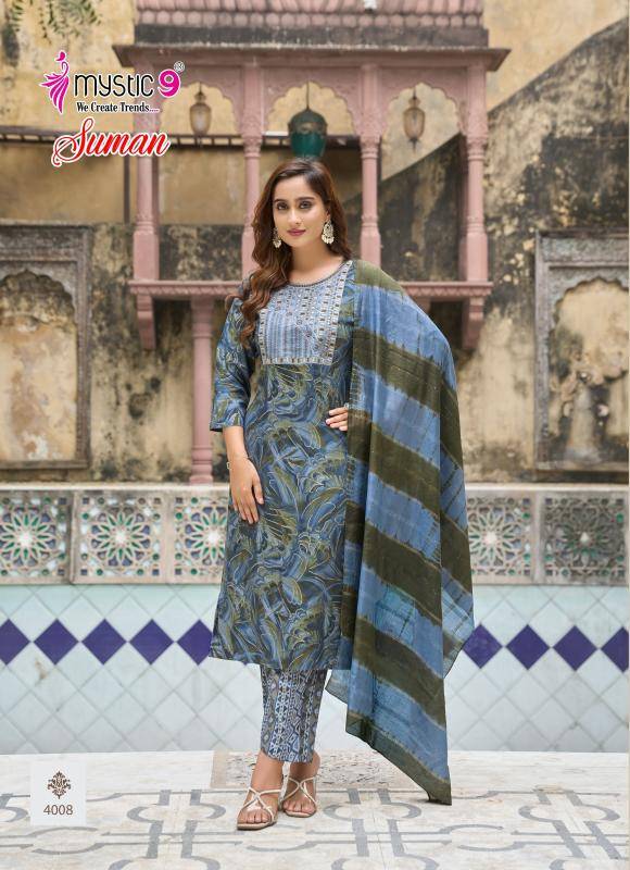 Mystic9 suman vol 4 Wholesale Kurti market in Mumbai