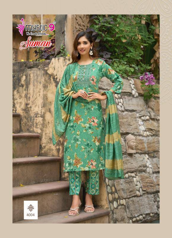 Mystic9 suman vol 4 Wholesale Kurti market in Mumbai