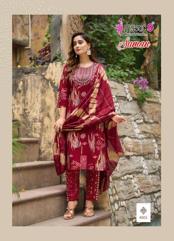 Mystic9 suman vol 4 Wholesale Kurti market in Mumbai