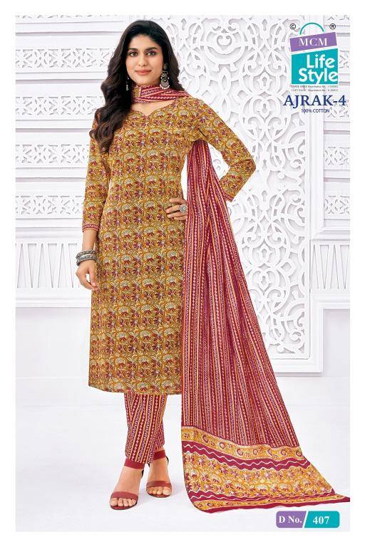 MCM ajrak vol-4 Latest kurti designs wholesale