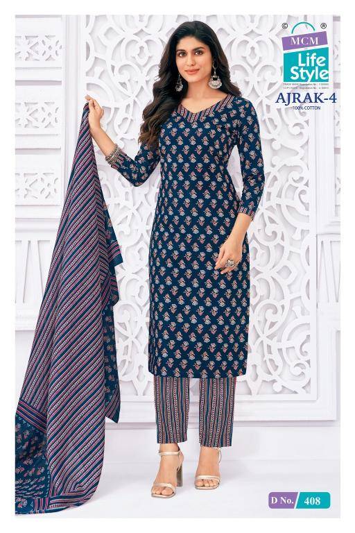 MCM ajrak vol-4 Latest kurti designs wholesale