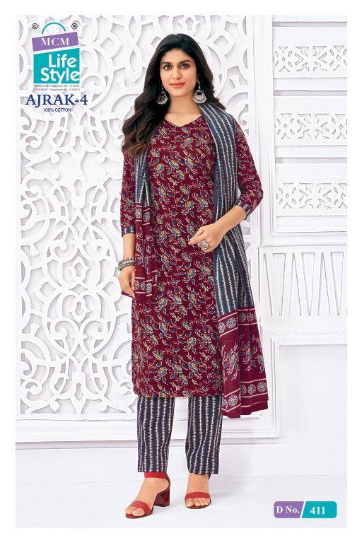 MCM ajrak vol-4 Latest kurti designs wholesale
