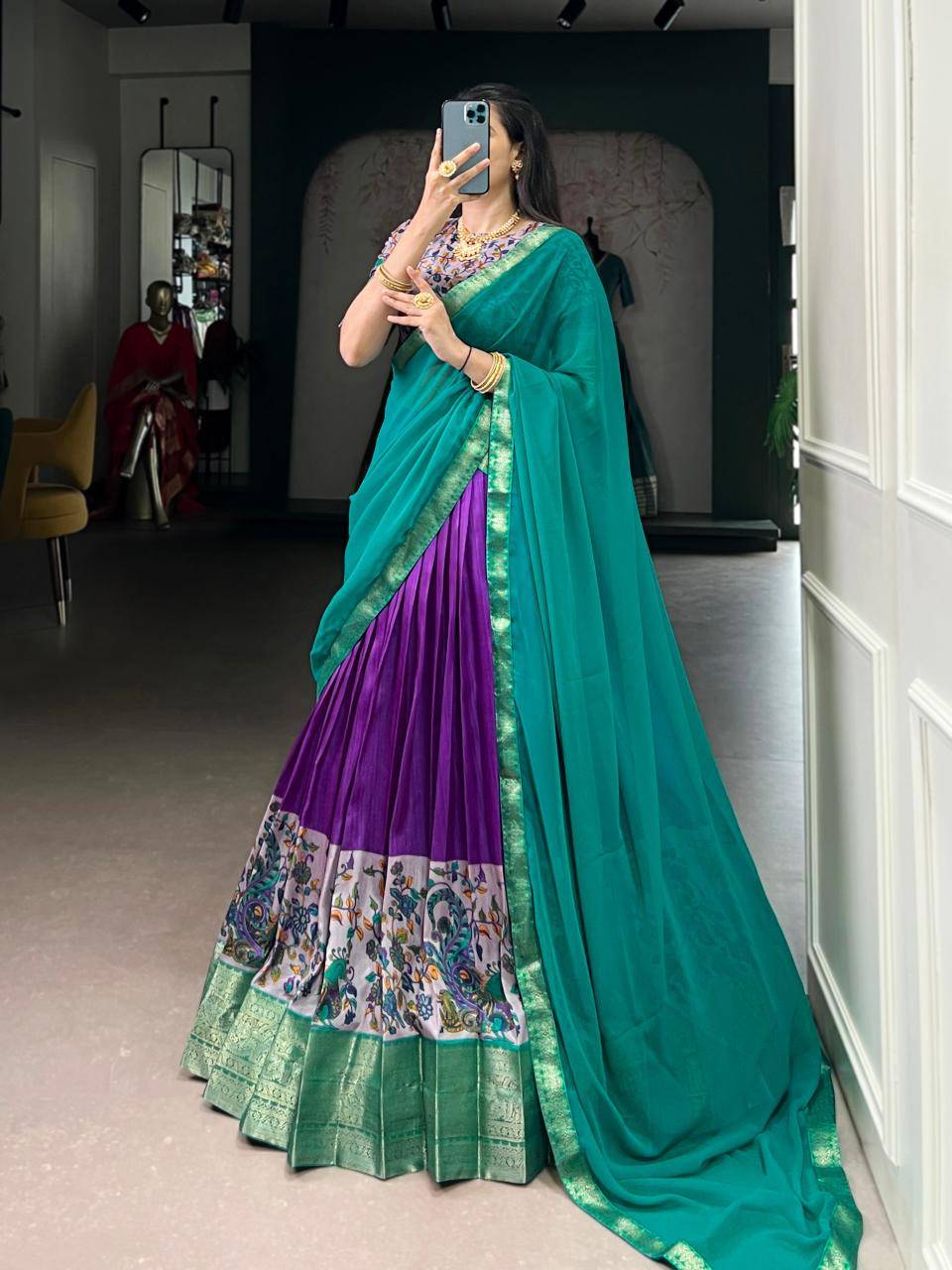 KRISHIKA Aastha Silk PRL Customized Lehenga choli manufacturer