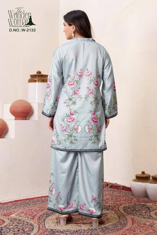 The wonder woman W-2133 coord set Kurti manufacturer in Hyderabad
