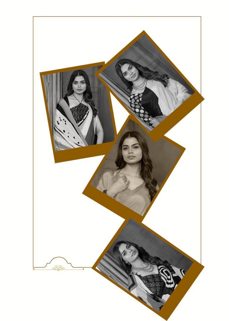 Tulsi serena digital print Designer sarees wholesale in Surat