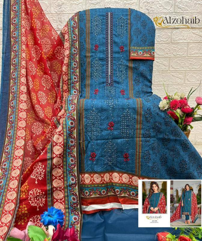 Alzohaib asmaa AZ-1370 to 1373 Bulk Salwar Kameez Suppliers in Kolkata