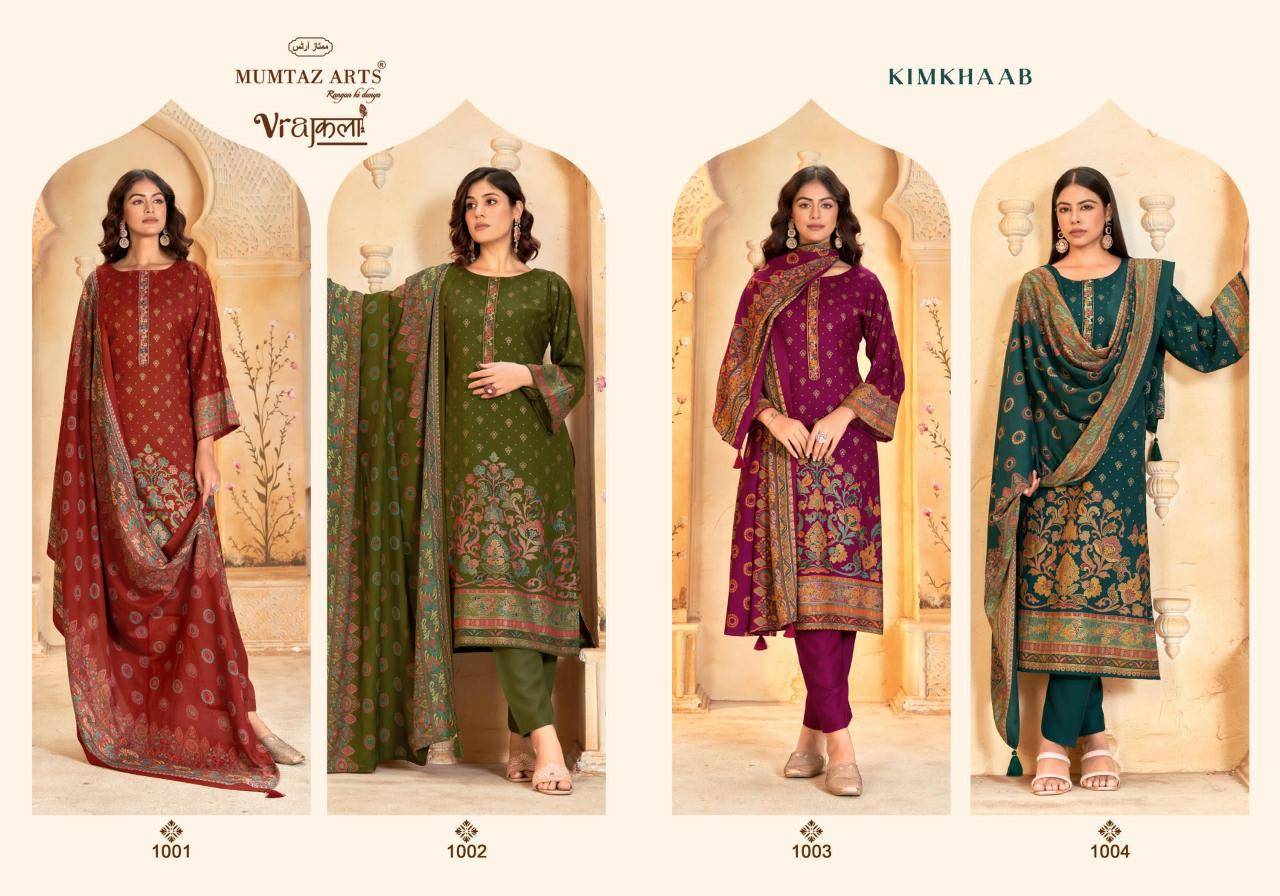 Mumtaz arts kimkhaab Dress material online shopping in Kolkata