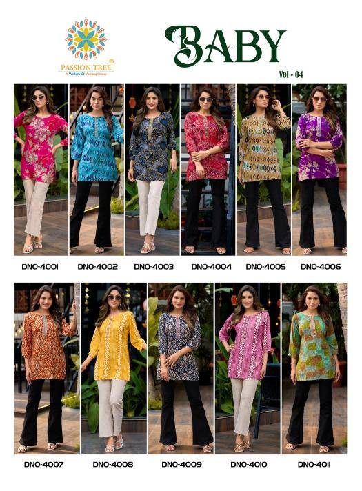 Passion tree baby vol 4 Online Kurti wholesaler in Mumbai