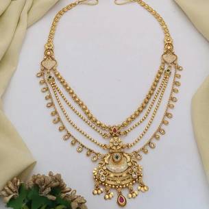 Gold Kandora GK009 Kolkata artificial jewellery manufacturers