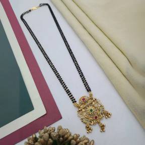 Mangalsutra With Double Chain MSD029 Fashion accessories distributor in Pune