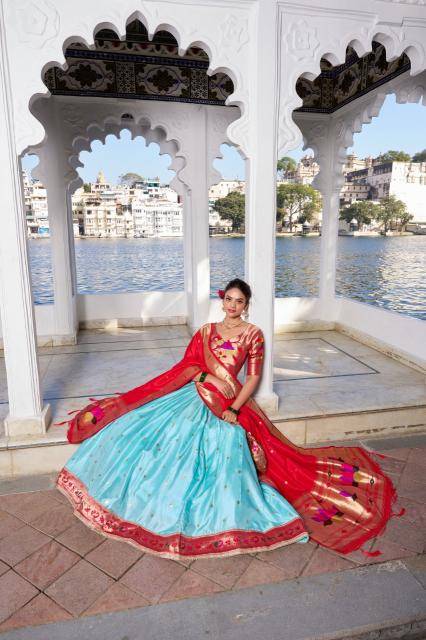 KEERTHNA Jacquard Silk SBL Lehenga choli suppliers in Delhi